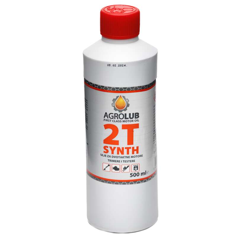 Agrolub - 2t synth 500ml - za trimere, kosacice i motorne testere