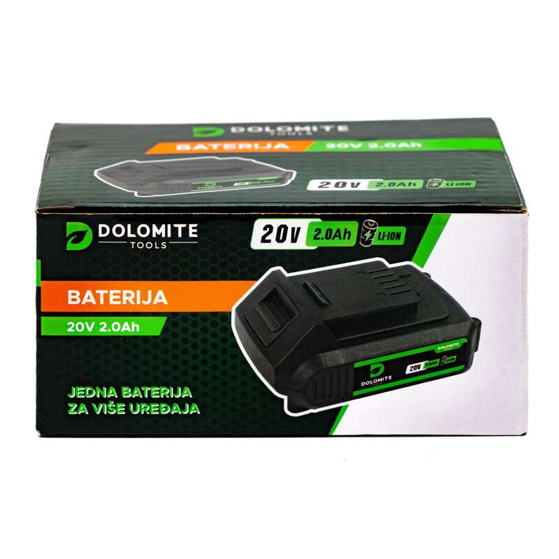 Baterija za akumulatorski alat dolomite 20v 2.0ah