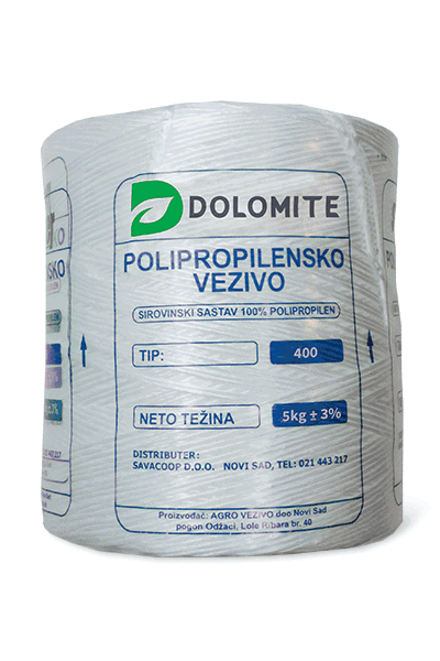 PP vezivo  t-400 5/1 DOLOMITE